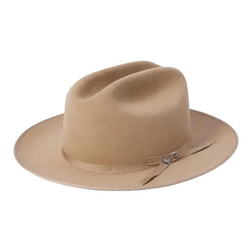 STETSON Сатин Натуральная кожа Фетр Шапки и Кепки Унисекс Коричневый