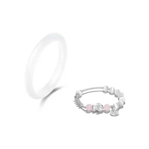 GIFU Стекло Кошачий глаз Нефритовые браслеты Женские