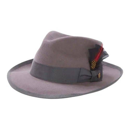 STETSON Сатин Коровья кожа Шерсть Шерстяной войлок Шапки Кепки Унисекс Фиолетовый