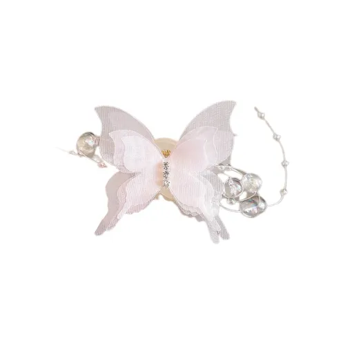 Water jade Акрил, Ткань, Имитация Жемчужной Воды, Заколки для волос с Дриллированием, Женские