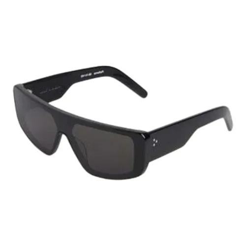 RICK OWENS совместный бренд RO Нерегулярная форма Солнцезащитные очки Мужской Черный