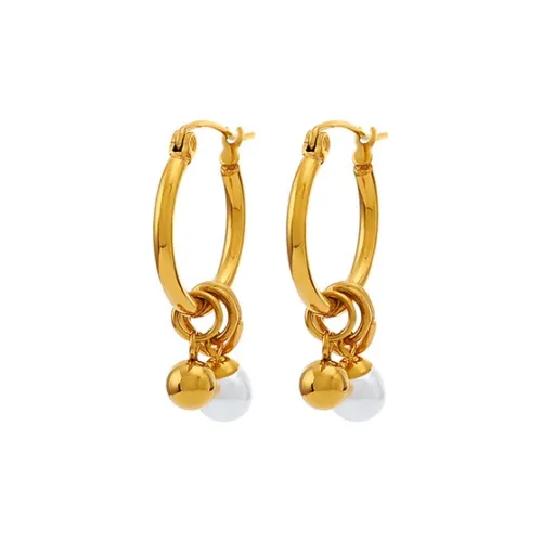 DWCP Серьги из титанового стального сплава Унисекс