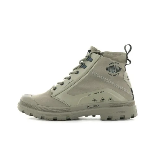 Palladium Pampa Водонепроницаемый и Износостойкий Высокий Outdoor Средний Каблук Унисекс Пустыня