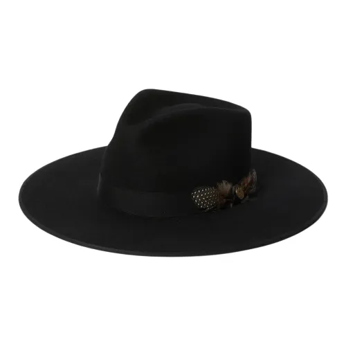 STETSON Шерсть Фетр Шляпы Унисекс Черный
