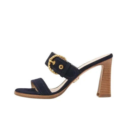 Veronica Beard Слипоны 7,5 см Женские Морской Синий