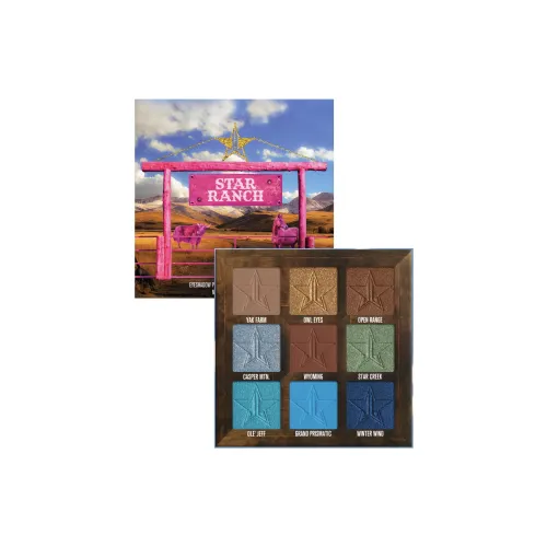 Jeffree Star Знаменитость Пастбище Палетка для теней Easy to Blend Natural Подчеркивающий глаза 13,5 г
