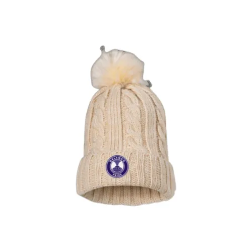 nike Акриловые шапки-бини унисекс овсяного цвета