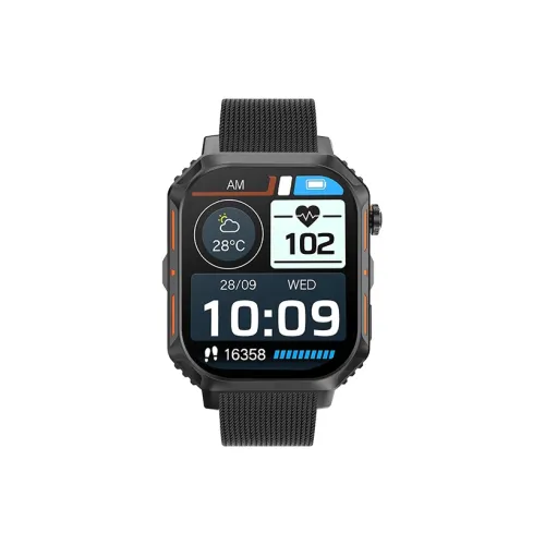 STORM Наручные часы Электронный механизм Нержавеющая сталь Ремешок Черный циферблат Мужские часы