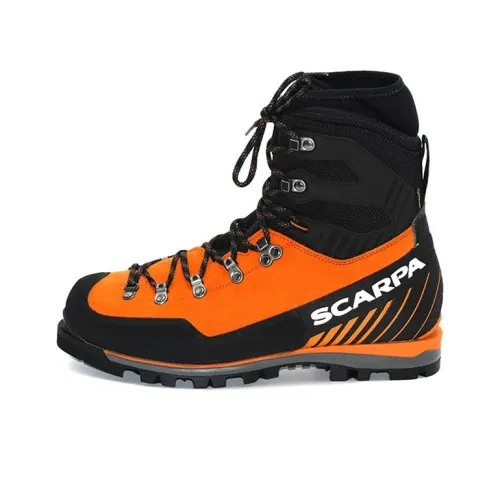 SCARPA Mont Blanc Pro Edition GTX Водонепроницаемый и Теплый Короткий Аутдор Ярко-оранжевый