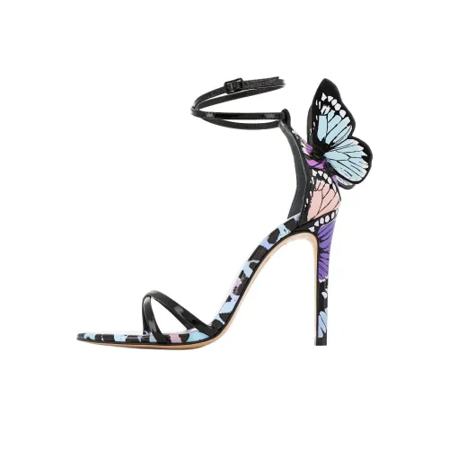 SOPHIA WEBSTER Chiara One Strap Sandals 10 см Женские Фиолетовые