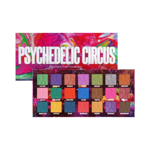 Jeffree Star Psychedelic Circus Палетка для теней для век улучшающая их легко растушевываемая естественный эффект 31,5 г
