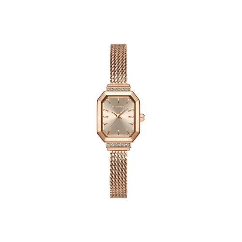 Sanda Кварцевый Movement Женские Часы 22,5mm*24mm*8,8mm Золотой