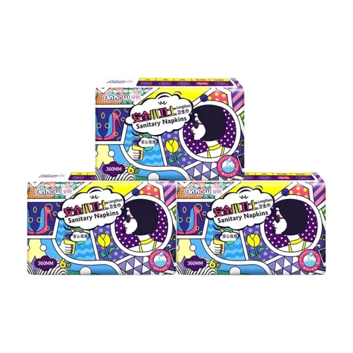Hello Extended Night Use 360 мм Гигиеническая помада Женская гигиена FLOATING Ядерный Ультра Тонкий хлопок Мягкий