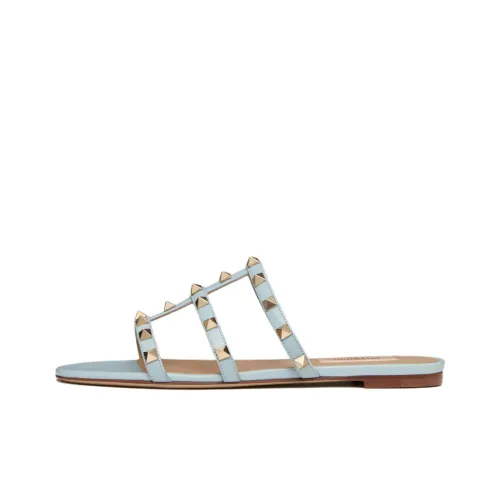 Valentino Rockstud Слипоны Женские Синие