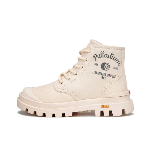 Palladium Pampa Мартинсы Экрю Женские