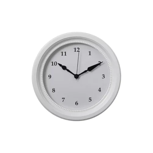 IKEA Кварцевый механизм стальной корпус унисекс белый