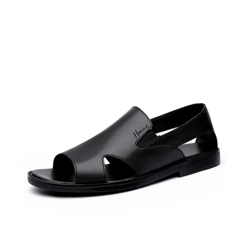 Extravagant Пляжные сандалии Мужской Черный