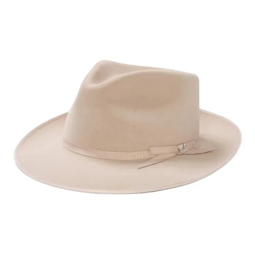 STETSON Felt Hats Caps Unisex Beige