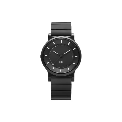 TID WATCHES Кварцевый механизм Мужские часы Luminous Collection 40 мм Черные