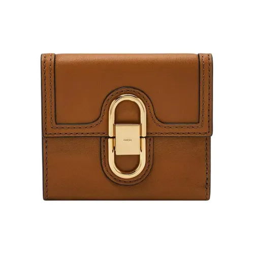 FOSSIL Кожа Кошелек Женские Коричневый