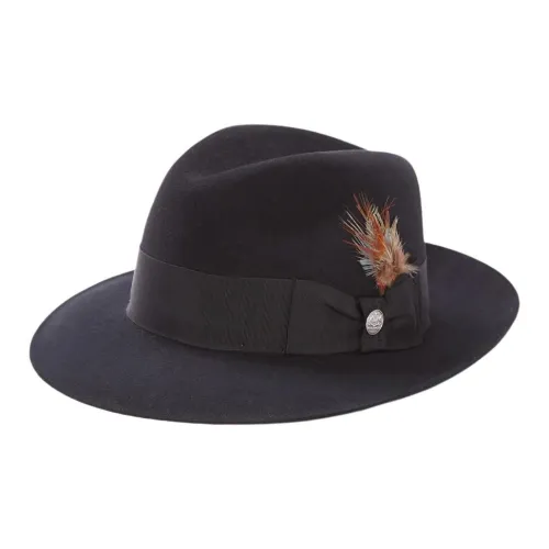 STETSON Замша Felt Шляпы Унисекс Черный
