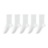 5 пар (5 белых)