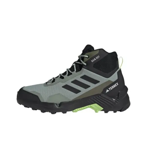 adidas Terrex Eastrail 2,0 Slip-Resistant Abrasion-Resistant MID Топ Походная обувь Мужская Черный Зеленый