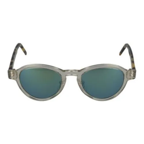 Retrosuperfuture Ацетат OVAL SUNGLASSES Унисекс Серебряный