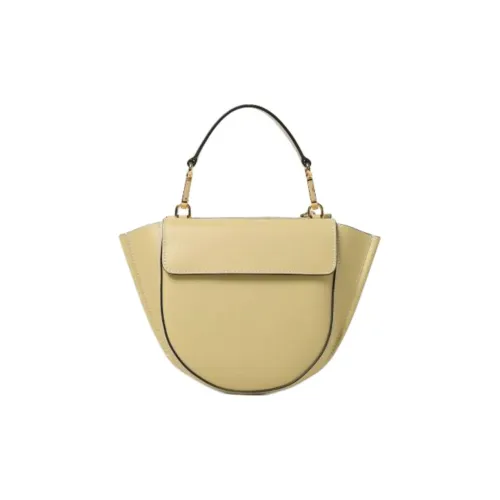 Wandler Телячья кожа Сумка через плечо Сумка Мини Женская Светло-желтая