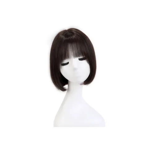 LOUIS FERRE LUIGI Bobo Волосы Женская Перука Корейский стиль Короткие Прямые Волосы Человеческие Волосы Стиль Боб