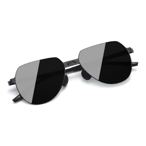 PULAIS Нержавеющая сталь Нерегулярная форма Солнцезащитные очки Унисекс