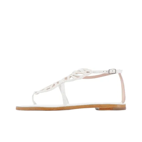 SOPHIA WEBSTER Butterfly One Strap Sandals Женские Белые