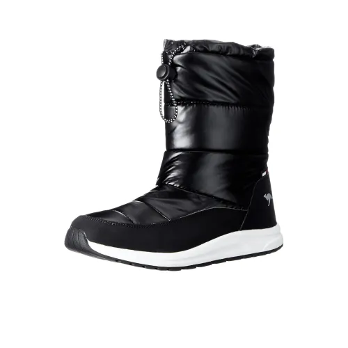 KangaROOS Термостойкие противоскользящие высокие сноубутсы для женщин черные