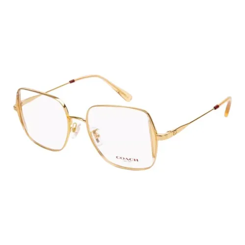 COACH Металл Нерегулярная форма Оправы для очков Женские Золото