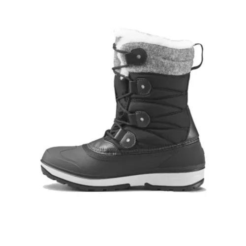 DECATHLON SH500 Термический Водонепроницаемый Устойчивый к истиранию Crew Outdoor Низкий каблук Женский Черный