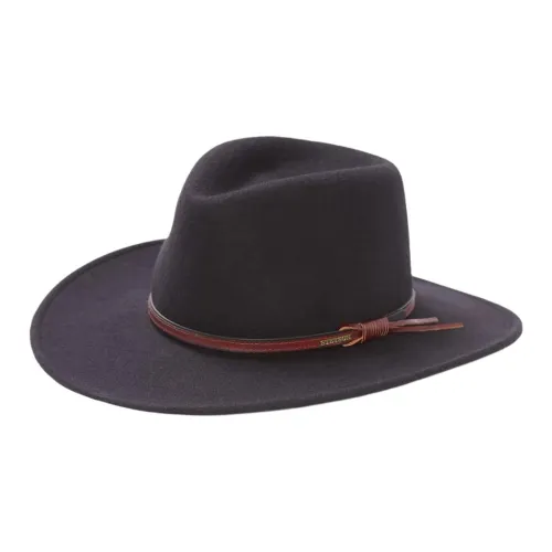 STETSON Шерсть Шапки и Кепки Унисекс Черный