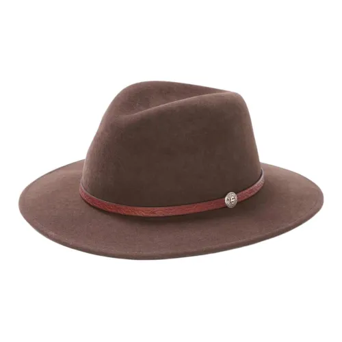 STETSON Шерсть Фетр Кожа Шапки и Кепки Унисекс Персиковый Коричневый