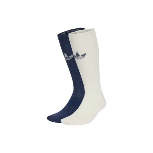 Adidas Originals TREFOIL PREMIUM CREW SOCKS Набор из 2 пар носков на колено мужские 2 упаковки