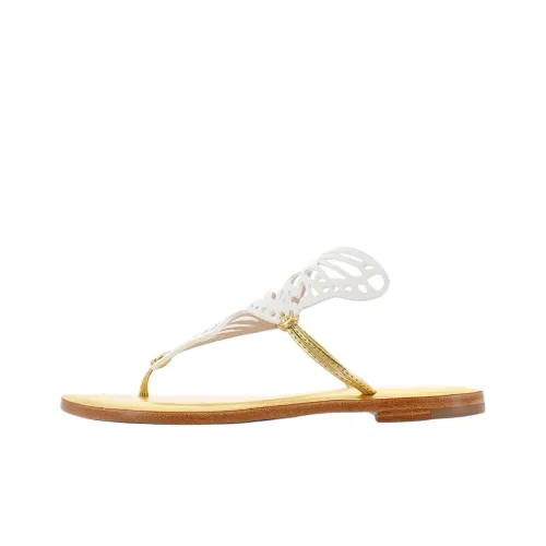 SOPHIA WEBSTER Шлепанцы Женские Золотые