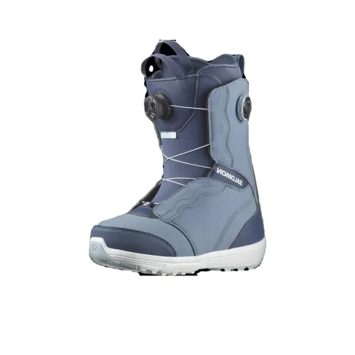 SALOMON Термостойкие Устойчивые к Износу Crew Сноубутсы Женские Синие