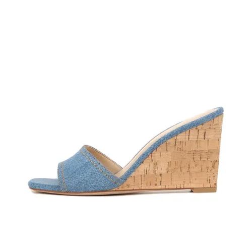 Veronica Beard Слипоны 8 см Женские Blue