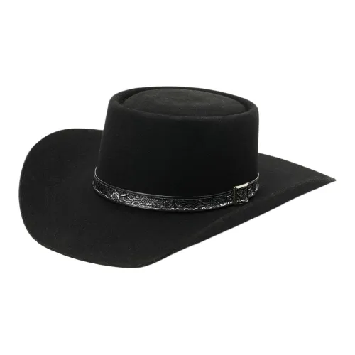 STETSON Buffalo Felt Hats Caps Unisex Black STETSON Буффало Фетровые Шапки и Кепки Унисекс Черный