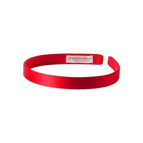 Jennifer Behr Ободки из шелка тутового дерева Женские Красные