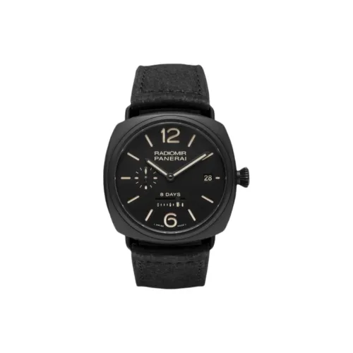 PANERAI Ручной механизм Мужские часы RADIOMIR Коллекция 45 мм Черные