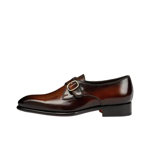 Santoni Туфли Низкие Коричневые Мужские