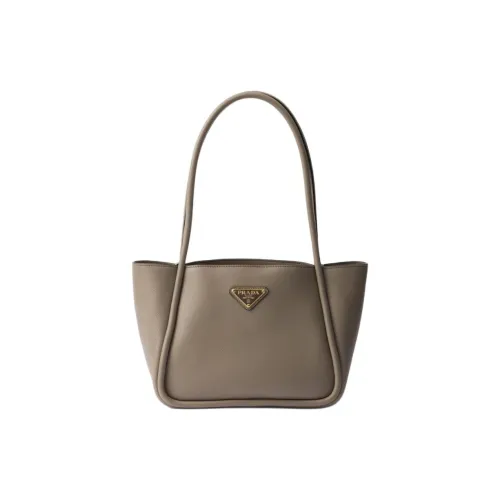 PRADA GRAIN LEATHER Одно плечо Сумка Мини Женская Глина