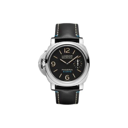 PANERAI Ручной механизм Мужские часы LUMINOR LUMINO Collection 44 мм Черные
