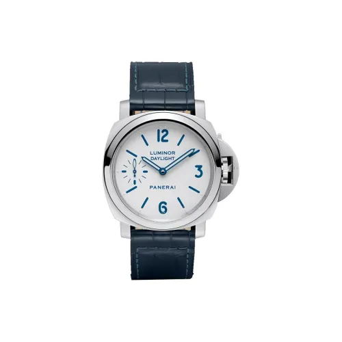 PANERAI Ручной механизм Мужские часы LUMINOR LUMINO Collection 44 мм Белый
