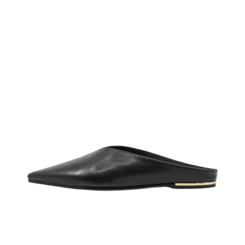 STUDIO AMELIA Домашние тапочки Женские Черные