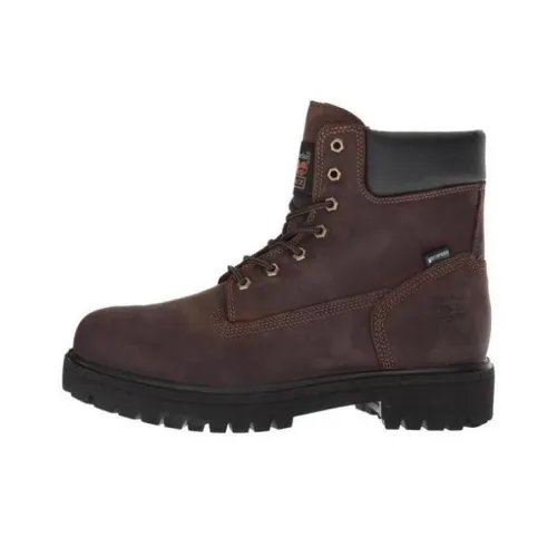 Timberland 6 Inch Водонепроницаемый Устойчивый к истиранию Амортизация Короткий Для активного отдыха Мужской Черный